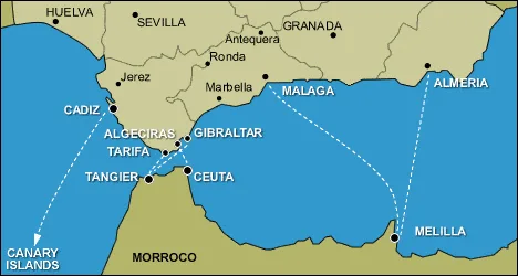 ferries from spain to morocco
